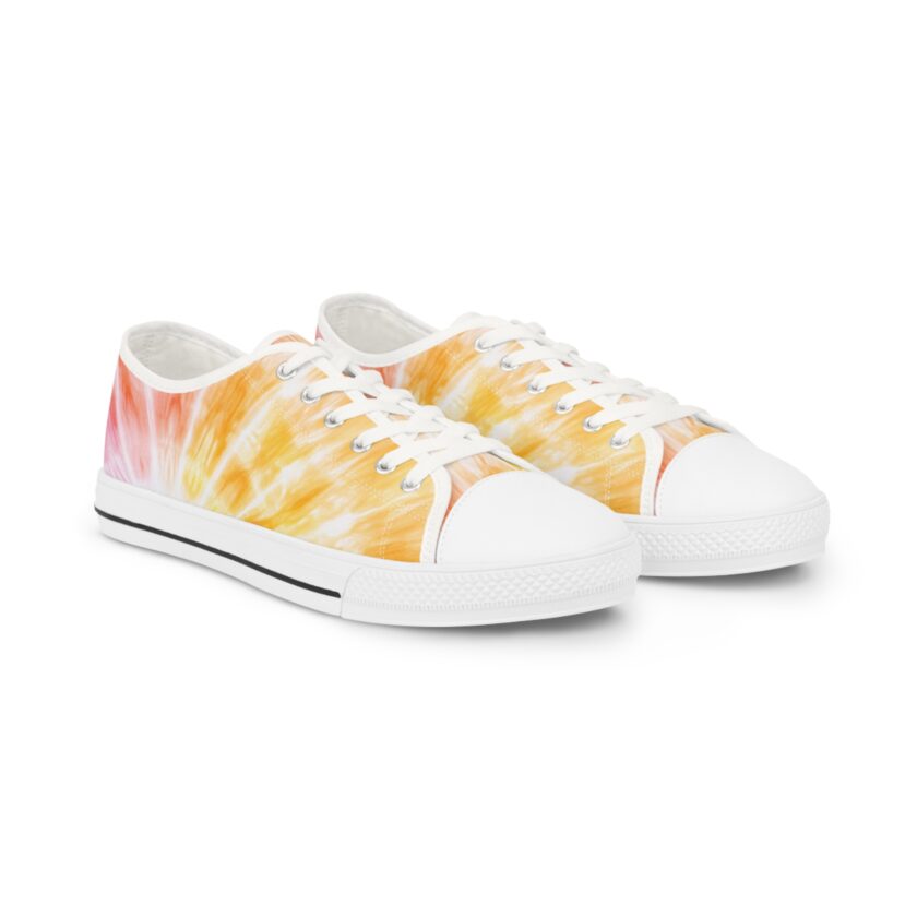 Copy of Vibrant Tie-Dye Low Top Sneakers for Men – Casual Spring Style - Image 2