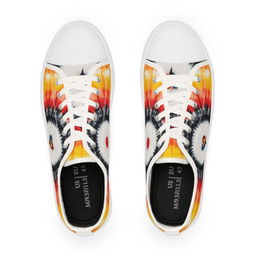 Copy of Copy of Copy of Vibrant Tie-Dye Low Top Sneakers for Men – Casual Spring Style - Image 3