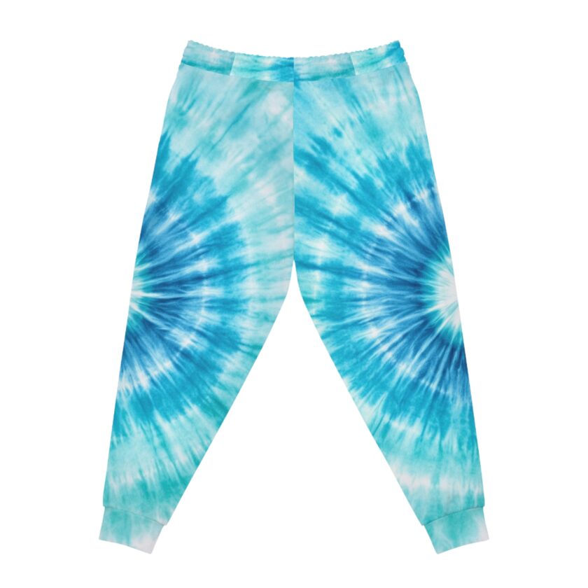 Blue Tie-Dye Athletic Joggers for Comfort and Style - Image 7