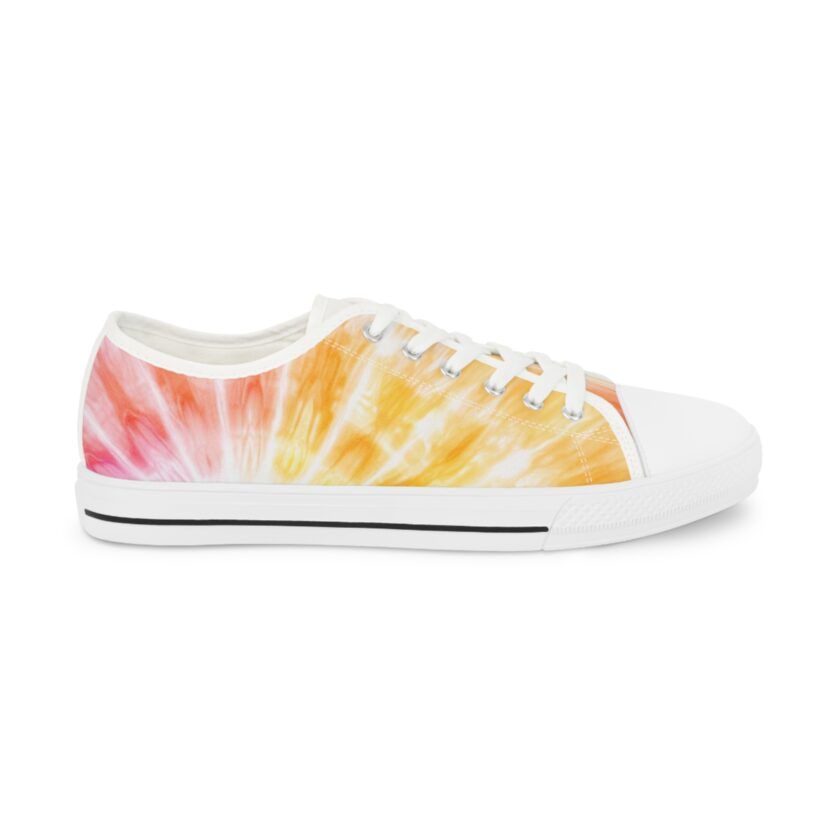 Copy of Vibrant Tie-Dye Low Top Sneakers for Men – Casual Spring Style - Image 5