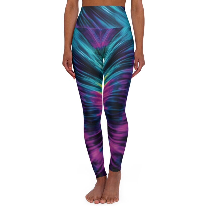 Vibrant High Waisted Yoga Leggings for Active Lifestyle