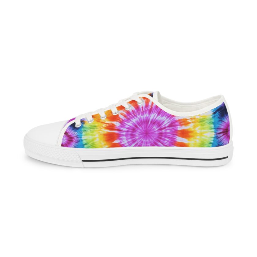 Copy of Copy of Vibrant Tie-Dye Low Top Sneakers for Men – Casual Spring Style - Image 4