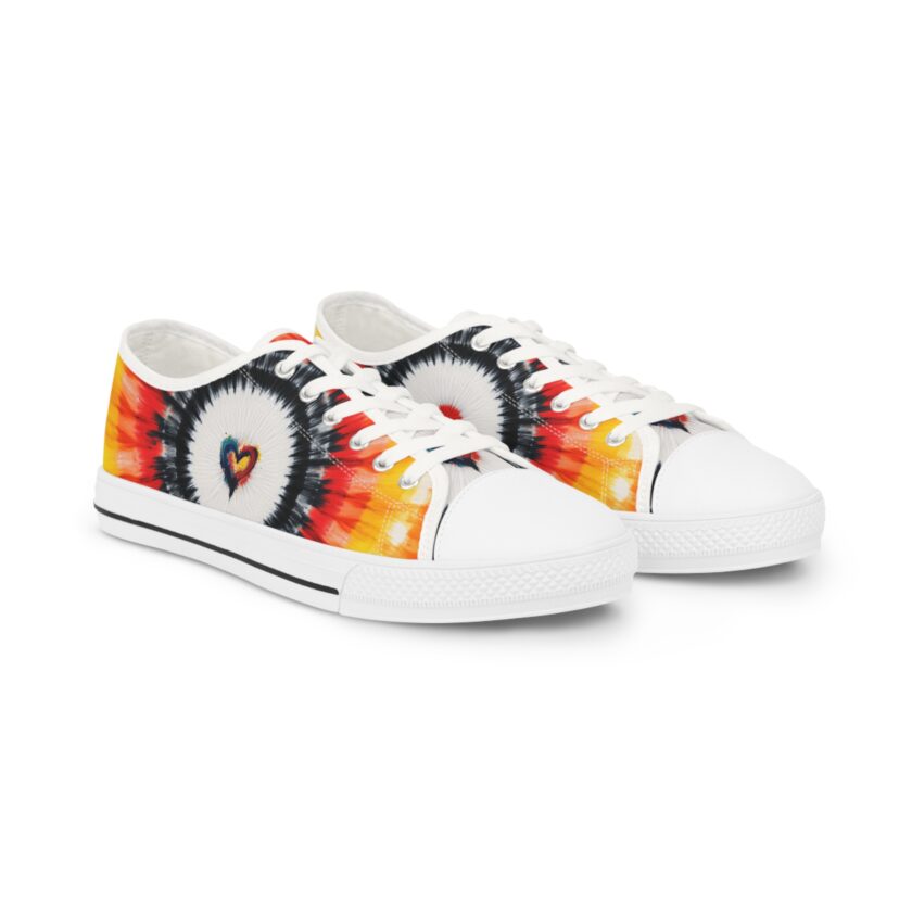 Copy of Copy of Copy of Vibrant Tie-Dye Low Top Sneakers for Men – Casual Spring Style - Image 2