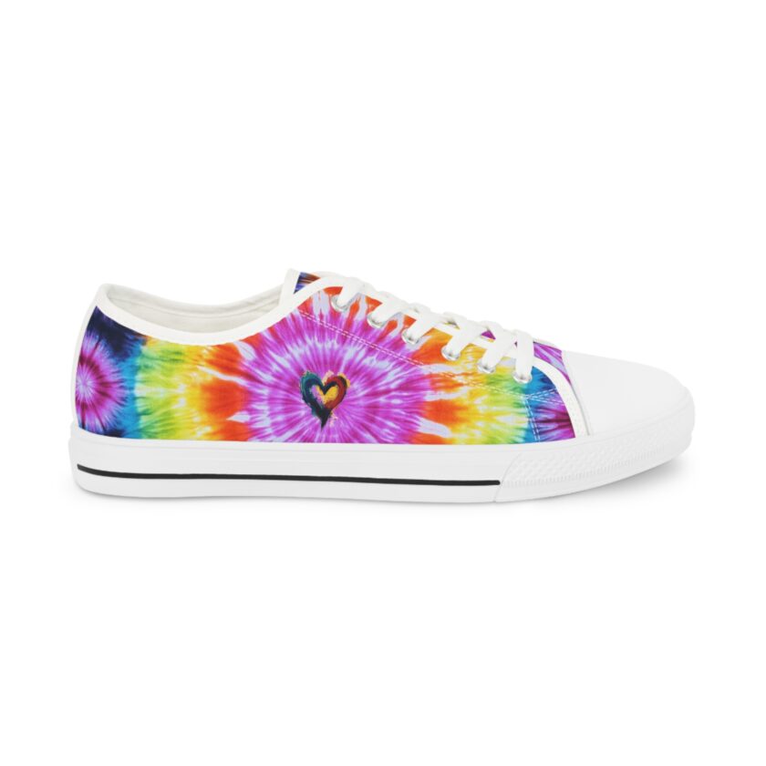 Copy of Copy of Vibrant Tie-Dye Low Top Sneakers for Men – Casual Spring Style - Image 5