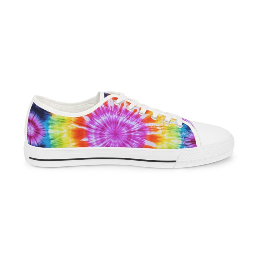 Copy of Copy of Vibrant Tie-Dye Low Top Sneakers for Men – Casual Spring Style - Image 6