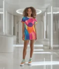 The Eclipse T-Shirt Dress - Image 9