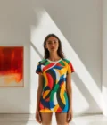 The Elysian T-Shirt Dress - Image 14