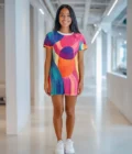 The Eclipse T-Shirt Dress - Image 4